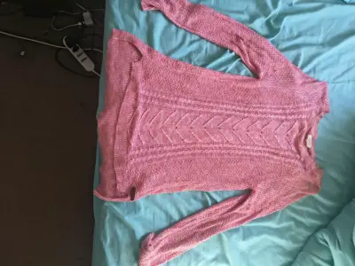 Conjunto de suéteres y chaqueta de mezclilla para mujer - miniatura 3