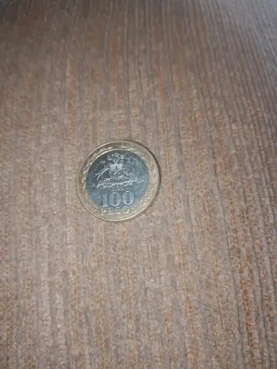 Moneda conmemorativa de 100 pesos Chile 2021 - miniatura 2