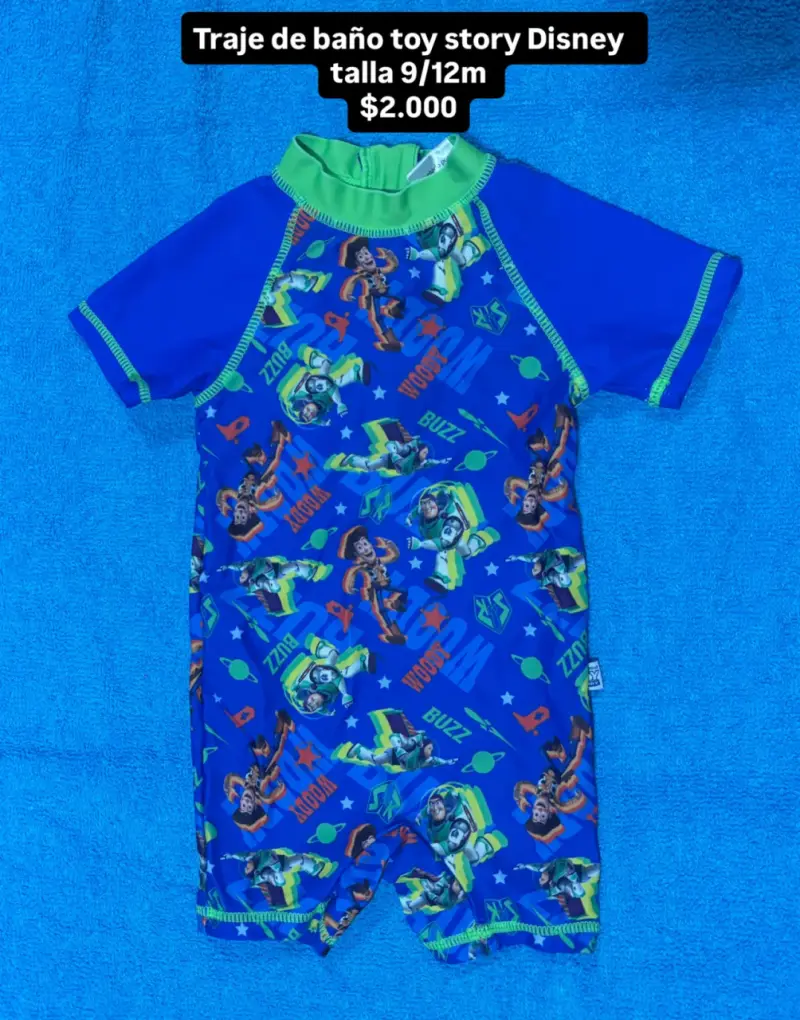 Traje de baño Toy Story Disney talla 9/12 meses - 1