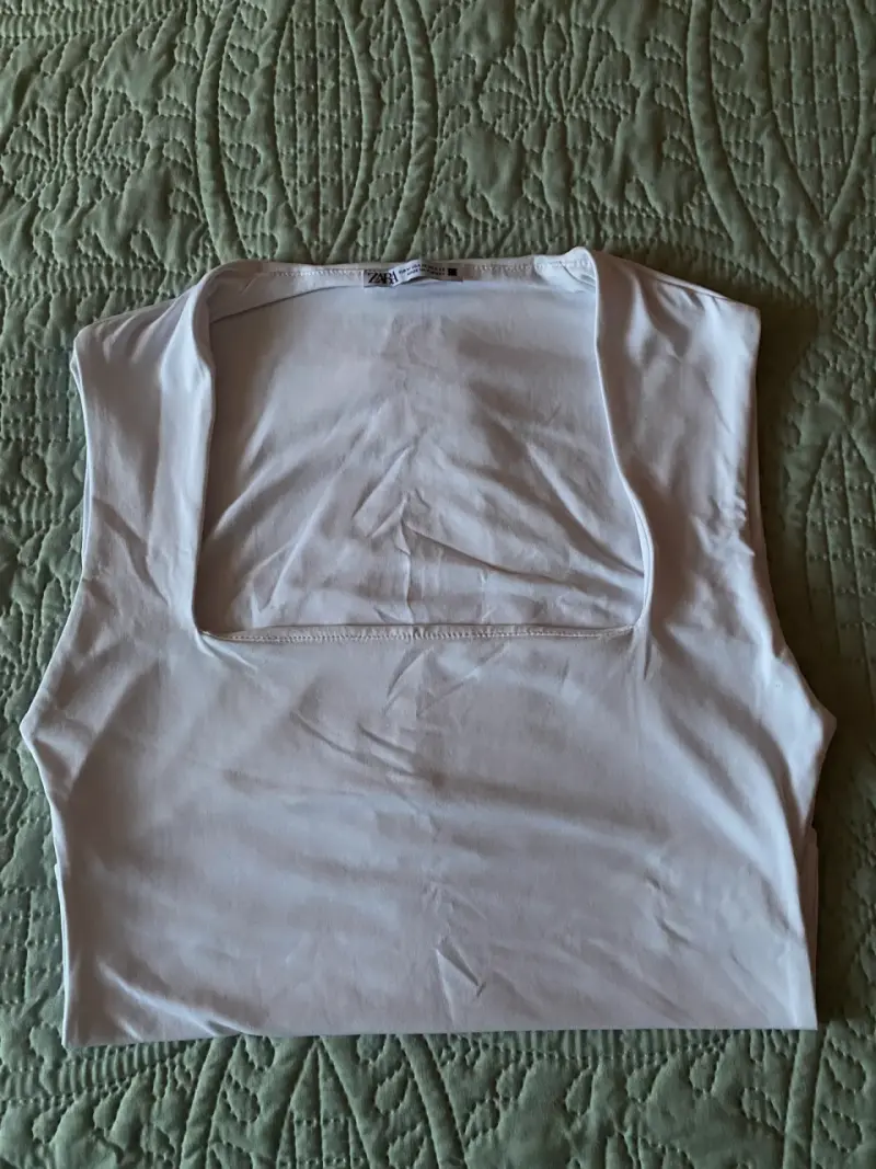 Body blanco Zara - 1
