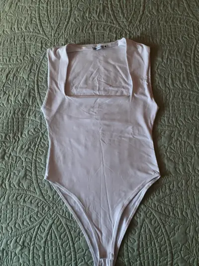 Body blanco Zara - miniatura 2