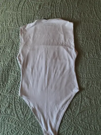 Body blanco Zara - miniatura 3