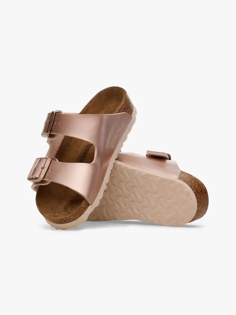Sandalias Birkenstock metálicas con hebillas - 5