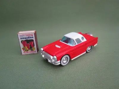 Juguete ANTIGUO Auto Ford Thunderbird 1957 Japan - miniatura 2
