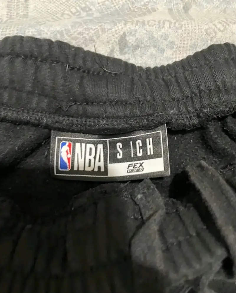 Pantalones deportivos NBA Chicago Bulls negros - 1