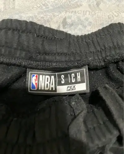Pantalones deportivos NBA Chicago Bulls negros - miniatura 1