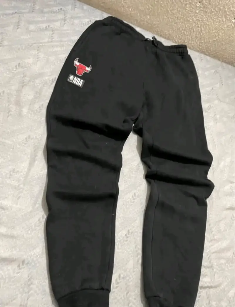 Pantalones deportivos NBA Chicago Bulls negros - 2