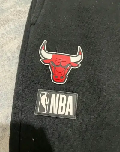 Pantalones deportivos NBA Chicago Bulls negros - miniatura 3