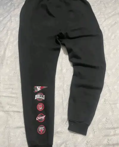Pantalones deportivos NBA Chicago Bulls negros - miniatura 4