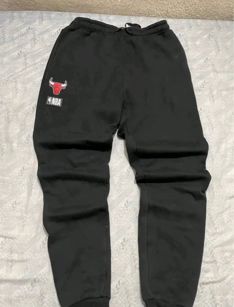 Pantalones deportivos NBA Chicago Bulls negros - 5
