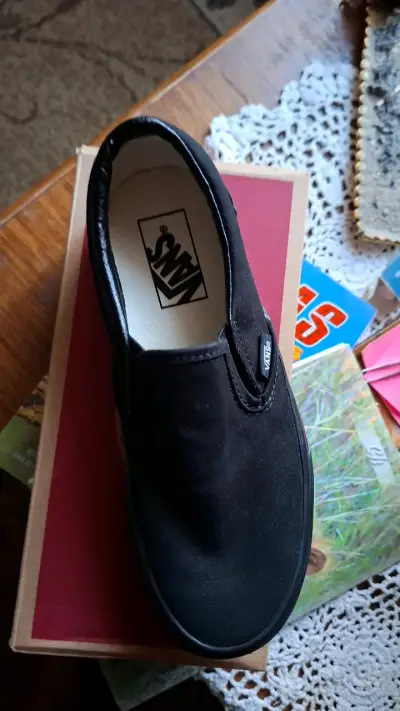 Zapatillas Vans Classic Slip-On negras - miniatura 1