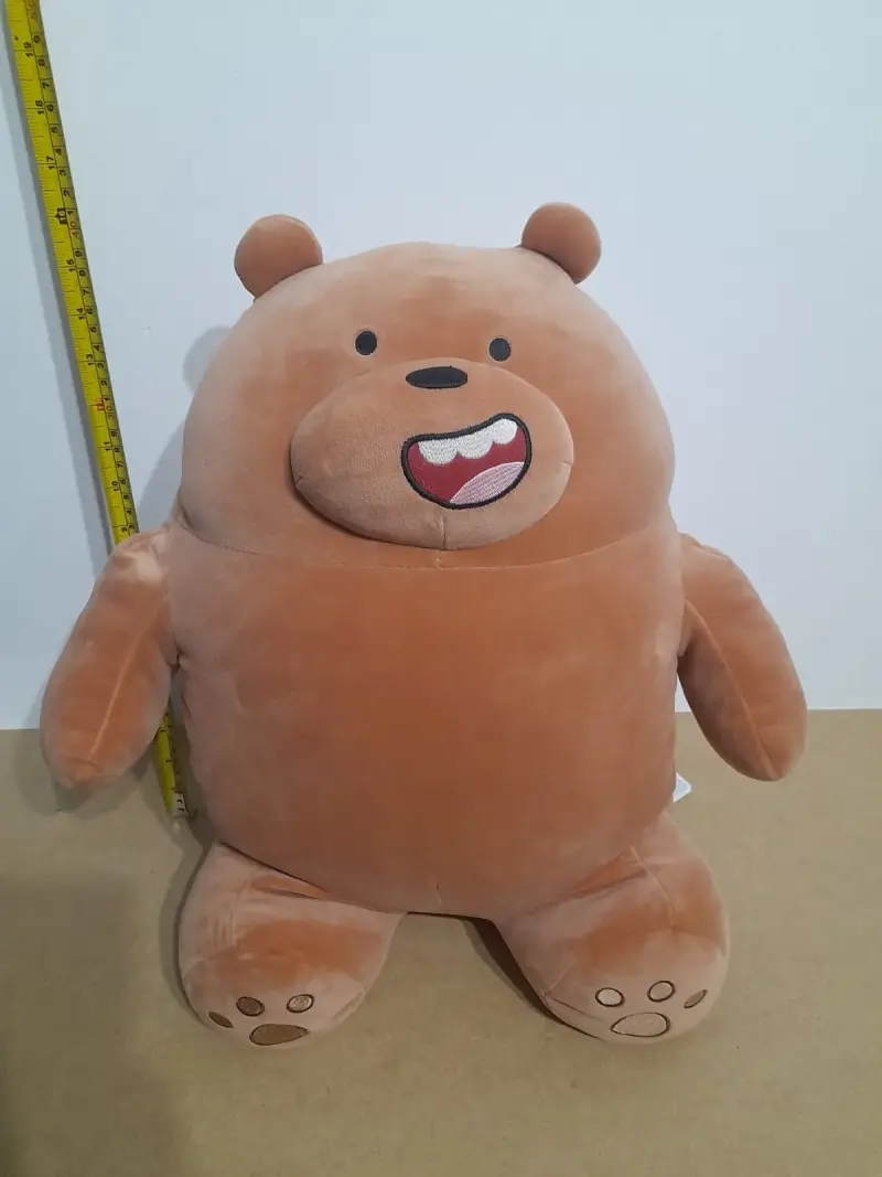 Peluche Pardo Escandalosos de Miniso - 1