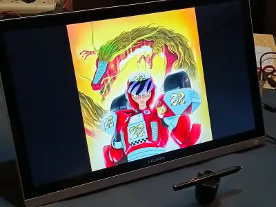 Monitor de Dibujo Huion con Lápiz Digital - miniatura 1