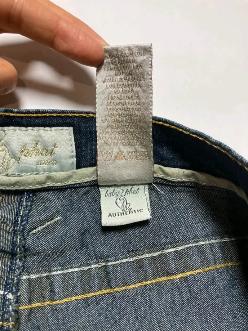 Jeans y2k Babyphat talla M mujer - 5