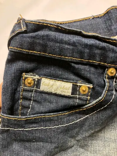 Jeans y2k Babyphat talla M mujer - miniatura 6