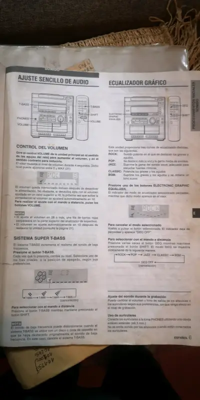 Manual de usuario Aiwa ZR 500 - miniatura 4