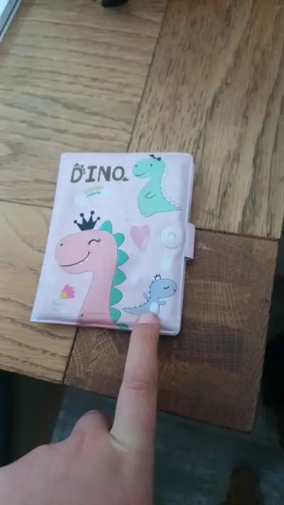 Mini libretita de dinosaurio - miniatura 2