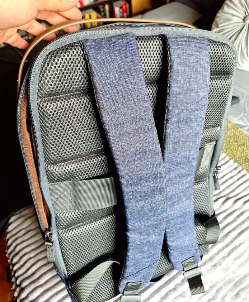 Mochila HP azul para laptop - 5