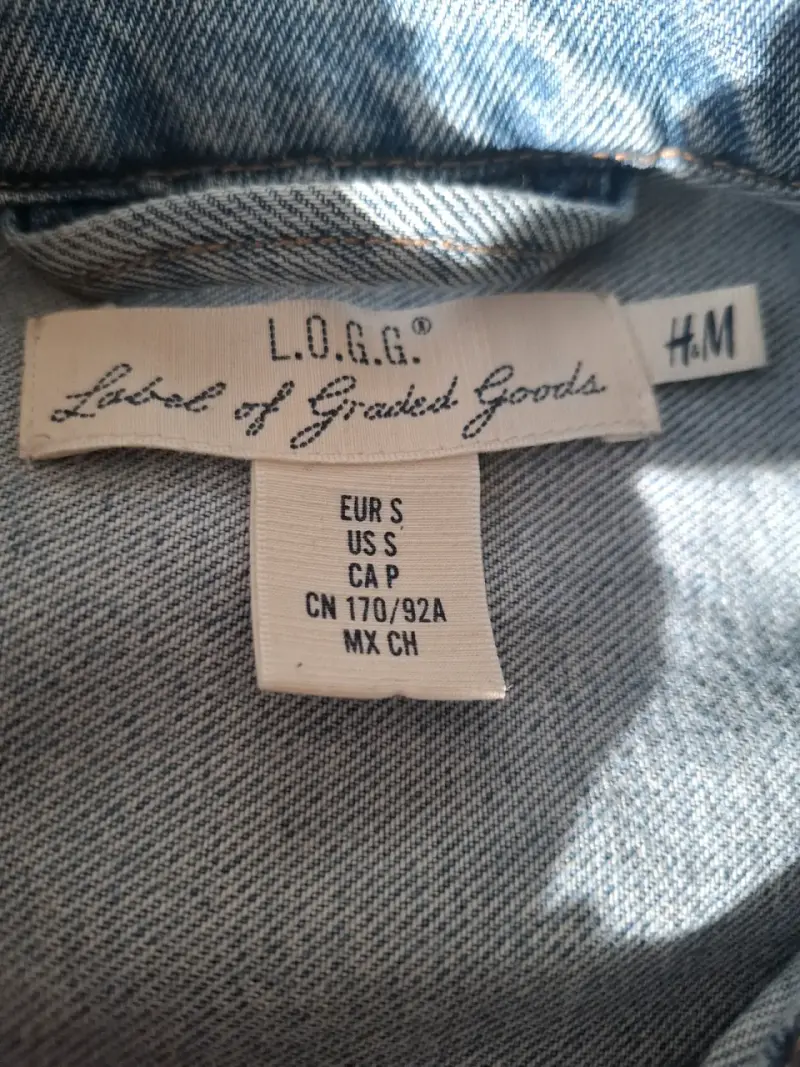 Chaqueta de mezclilla azul claro para hombre - 5