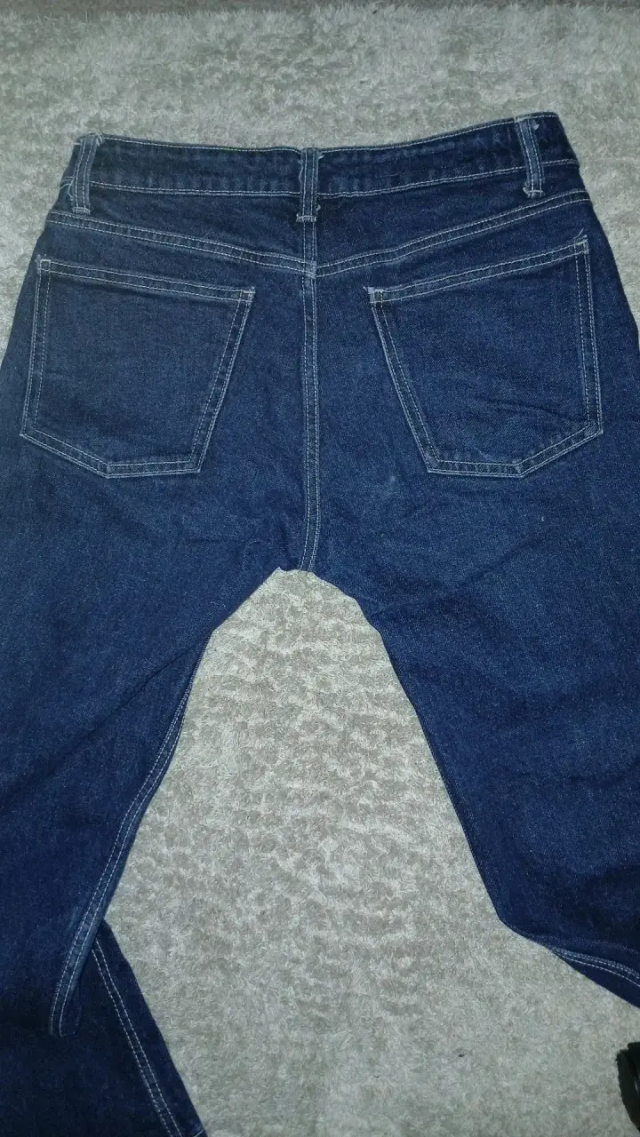 Jeans azul oscuro Zara para mujer - 3