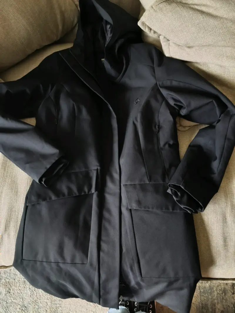 Parka negra Heritage Dotte - 1