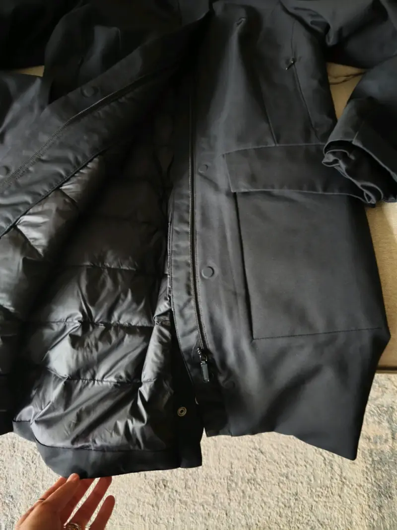 Parka negra Heritage Dotte - 3