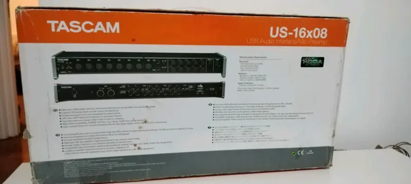 Interfaz de Audio USB Tascam US-16x08 - 2