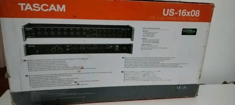 Interfaz de Audio USB Tascam US-16x08 - 4