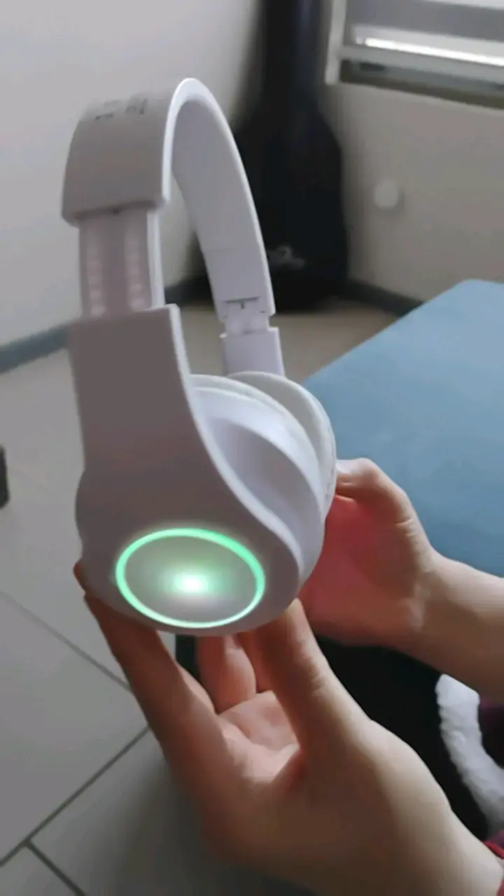 Auriculares Bluetooth Blancos con Micrófono - 5