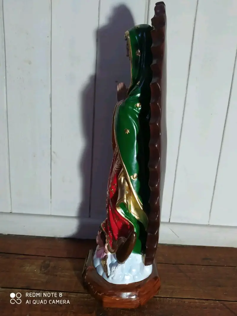 Figura Virgen De Guadalupe Grande 44 Cm - 5