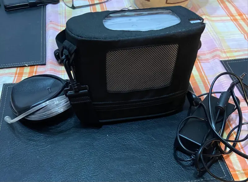 Concentrador de oxigeno portátil