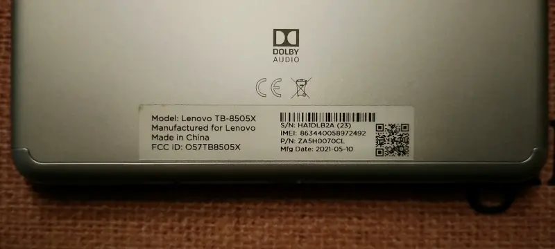 Tablet Lenovo M8 4g - 3