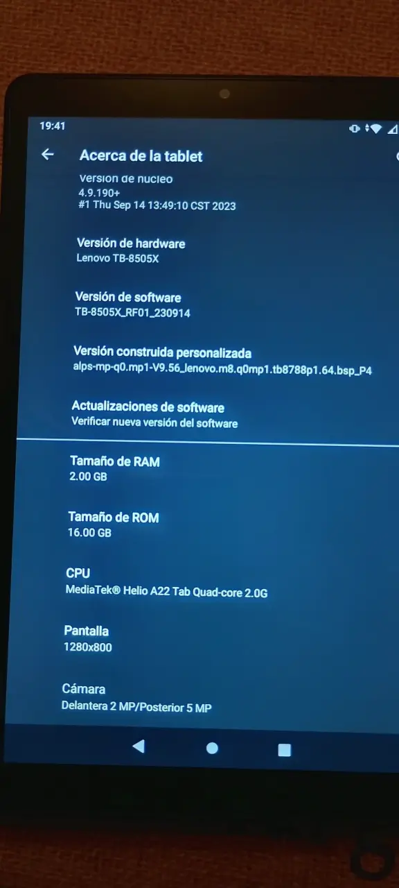 Tablet Lenovo M8 4g - 4