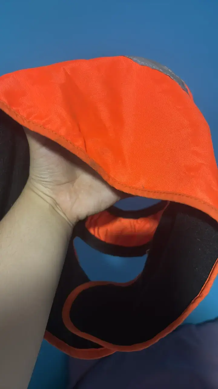 Chaleco reflectante para mascotas naranja - 2