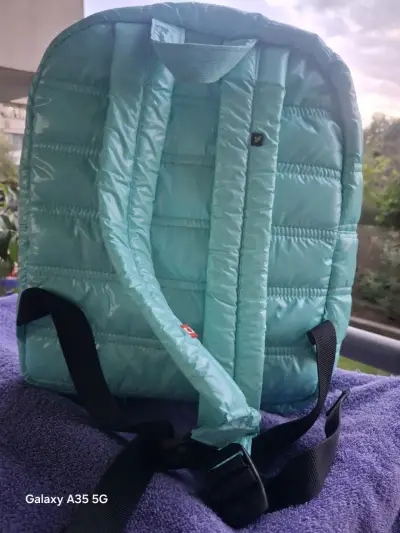 Mochila verde agua Bubba acolchada - miniatura 2