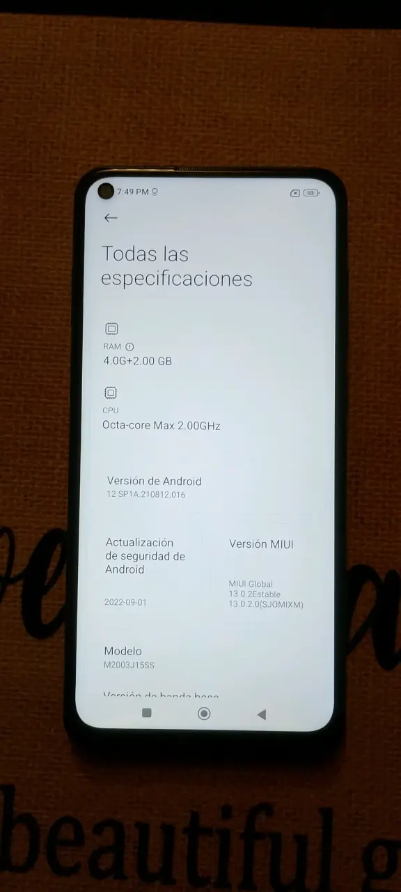 Smartphone Xiaomi Redmi Note 9 4GB RAM 128GB ROM - 3