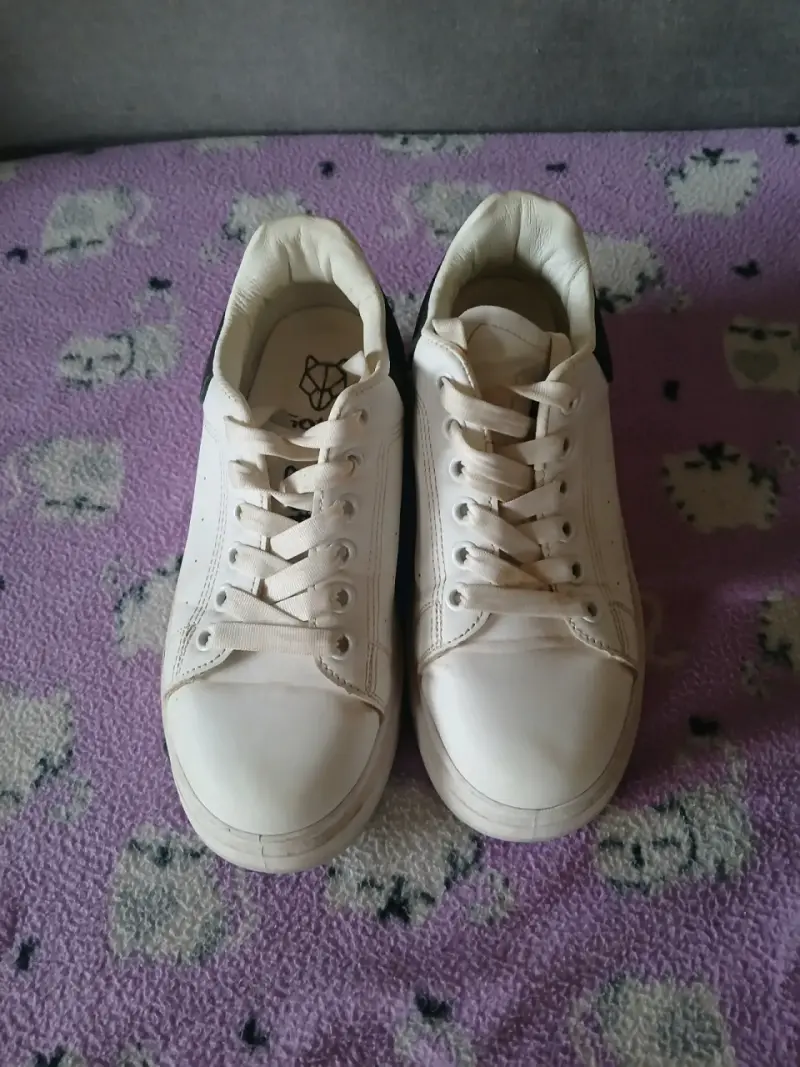 Zapatillas gotta urbanas blancas con detalle negro - 2