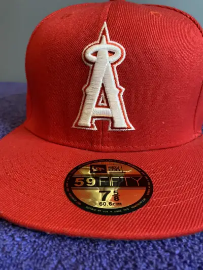 Gorra New Era 59Fifty Roja con Logo A - miniatura 4