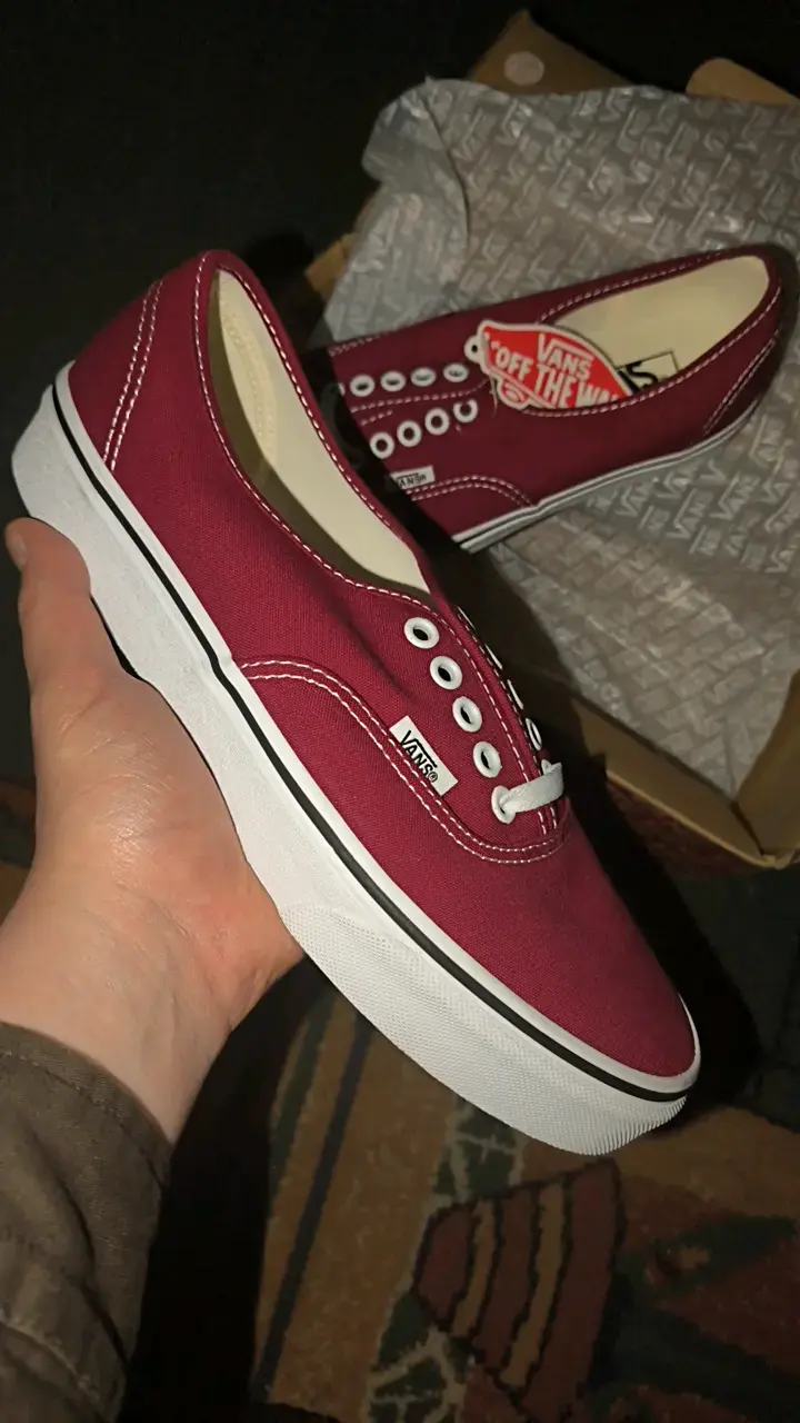 Zapatillas Vans Authentic Rojas Talla 42 - 2