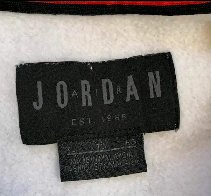 Polerón Jordan Air blanco para hombre - 4