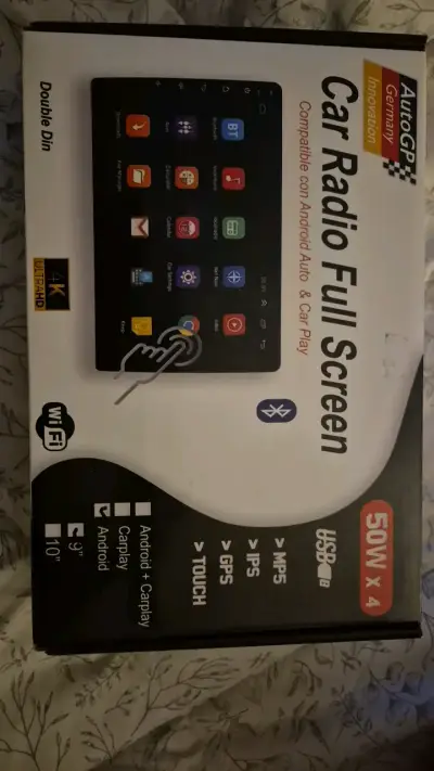 Radio de Auto Pantalla Completa con Android Auto y CarPlay - miniatura 1