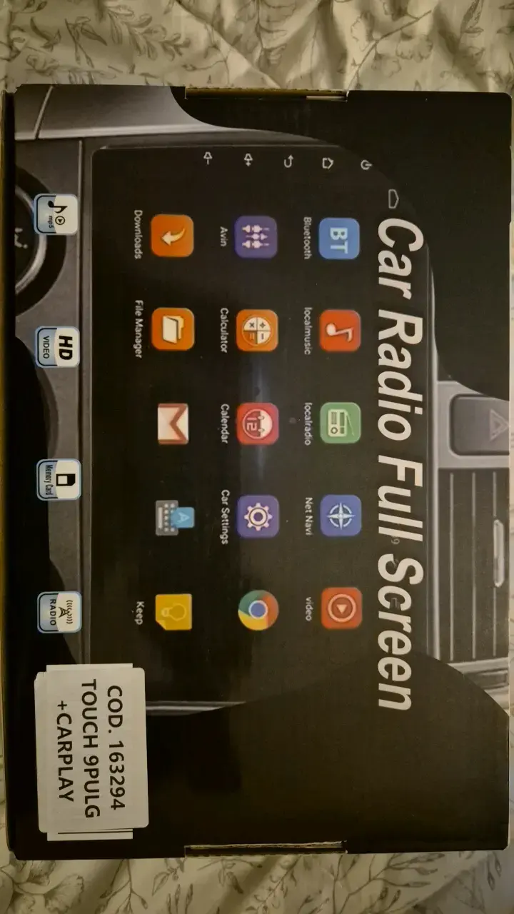 Radio de Auto Pantalla Completa con Android Auto y CarPlay - 2