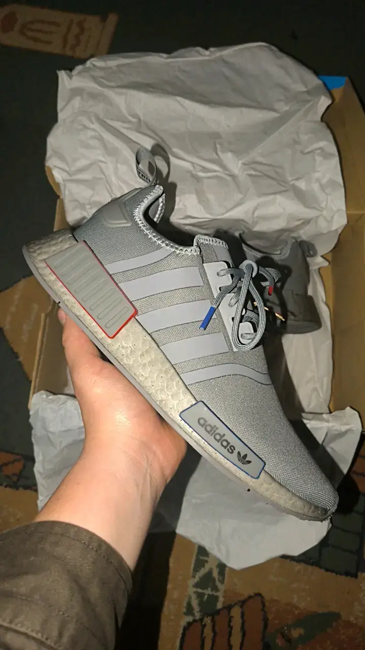 Zapatillas Adidas NMD_R1 grises para hombre - 2
