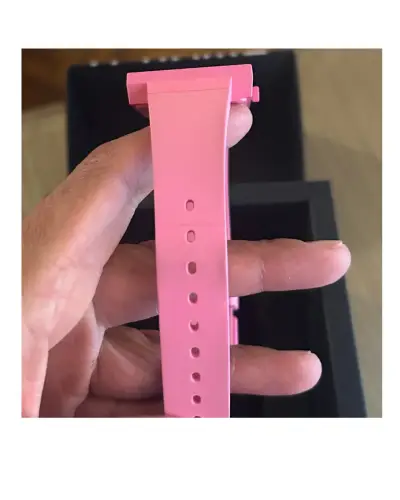 Reloj Swatch Rosa Cuadrado con Fecha - miniatura 4