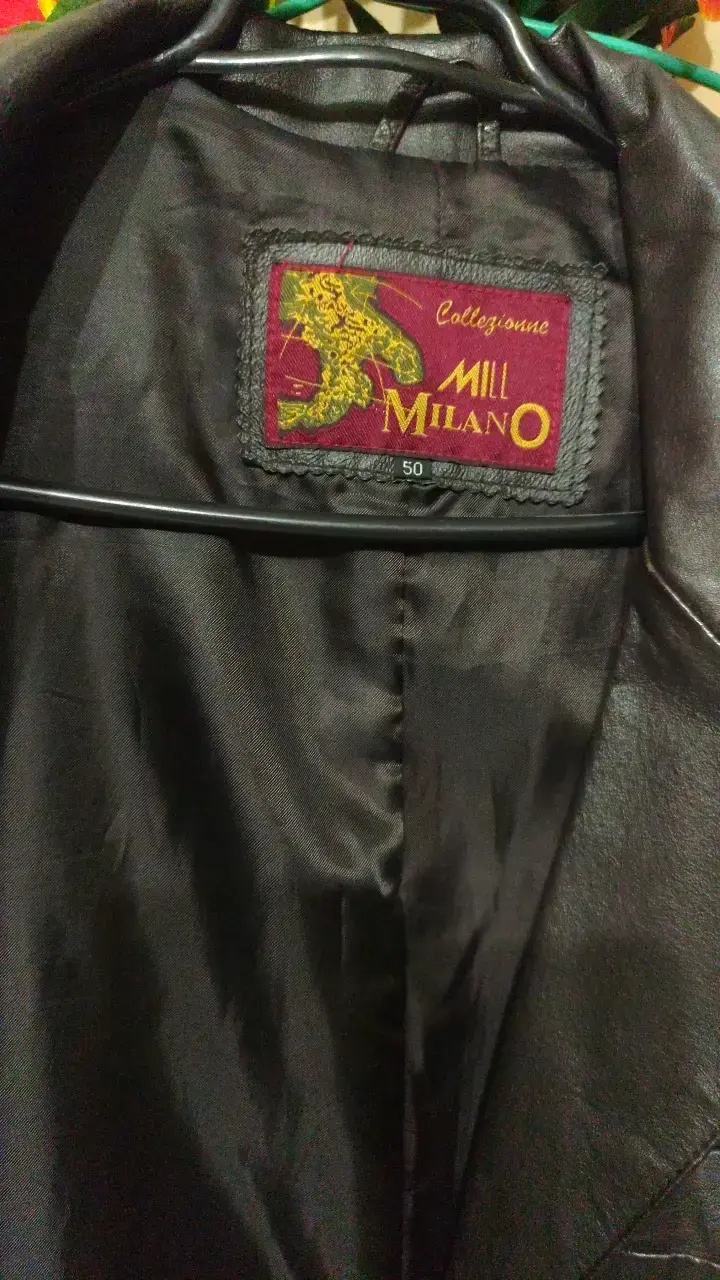 Chaqueta de cuero negra Mill Milano - 2