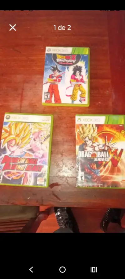 Juegos Xbox 360 Dragon Ball Z Budokai y más - miniatura 1