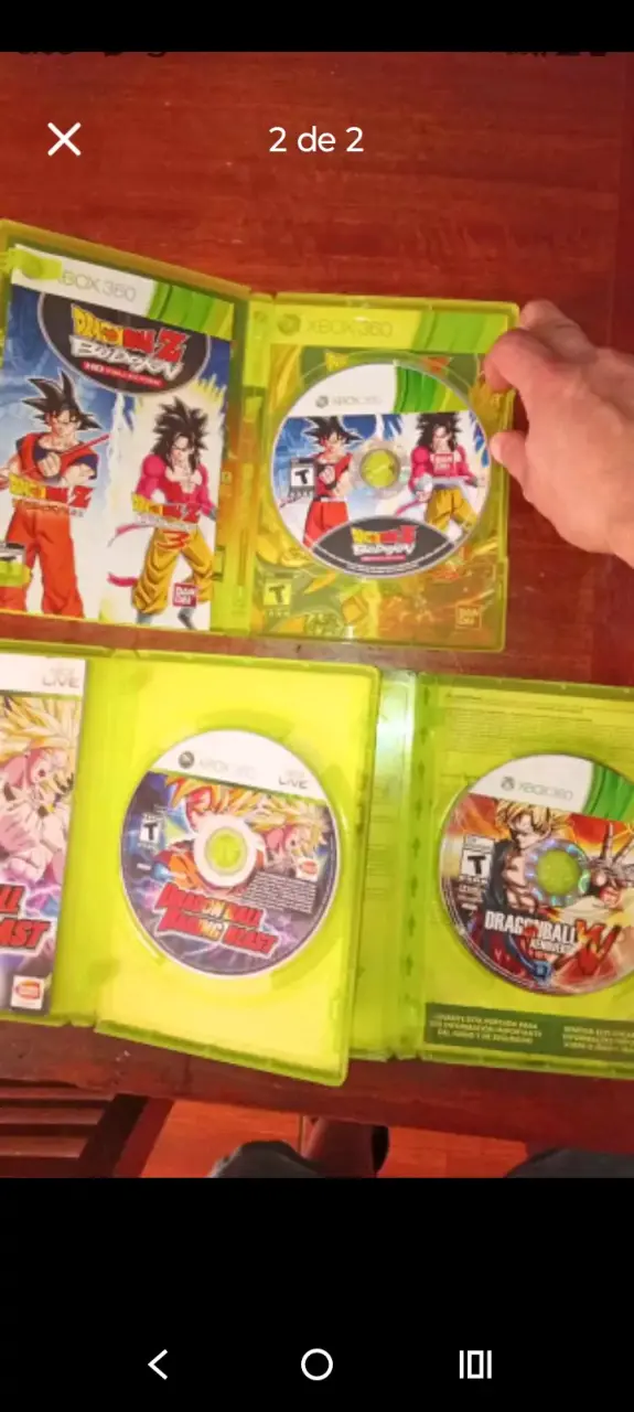 Juegos Xbox 360 Dragon Ball Z Budokai y más - 2
