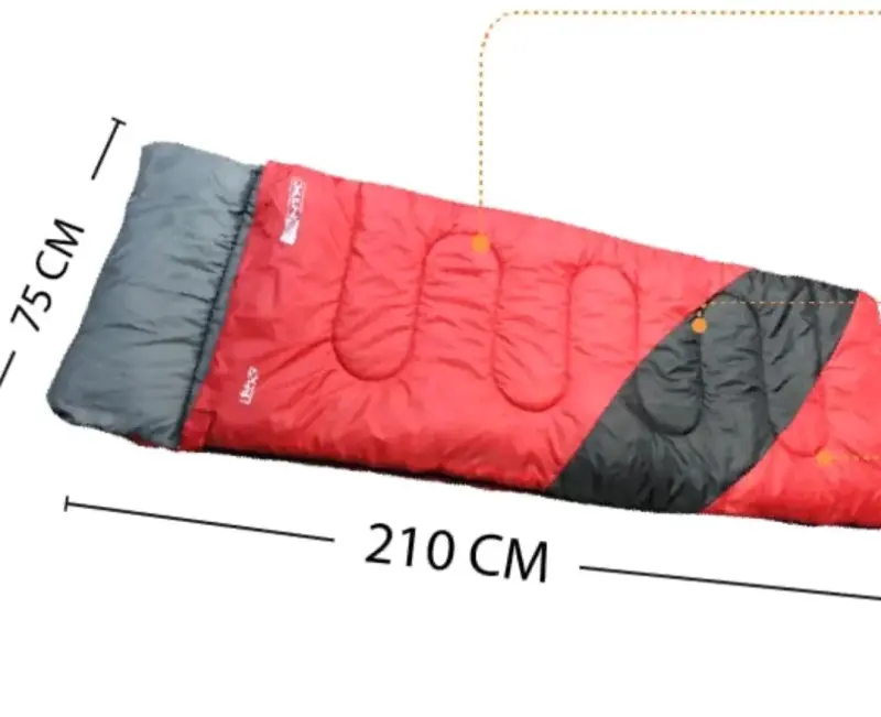 Saco de Dormir Nautika Liberty 250 Rojo - 3