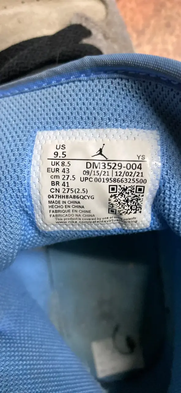 Zapatillas deportivas Air Jordan grises - 3