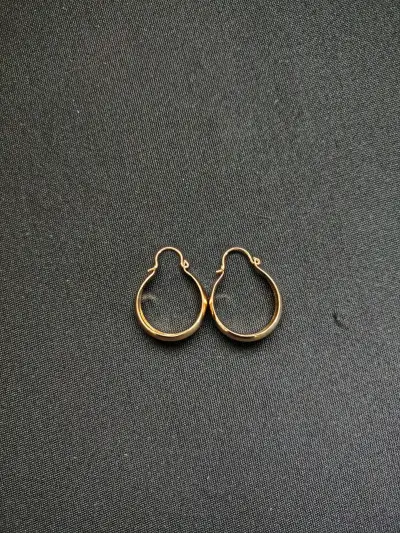 Aros de bote oro y plata brasileña - miniatura 1